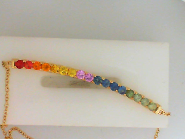 Colored Stone Necklace