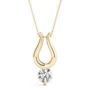 Solitaire Diamond Pendant