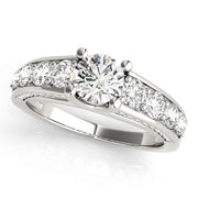 Trellis Diamond Engagement Ring