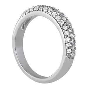 Pave Diamond Wedding Ring