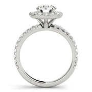 Halo Diamond Engagement Ring