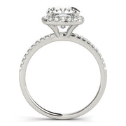 Halo Diamond Engagement Ring