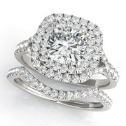 Halo Diamond Engagement Ring