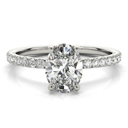 Halo Diamond Engagement Ring