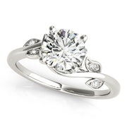 Solitaire Diamond Engagement Ring