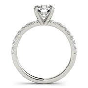 ENGAGEMENT RINGS ROUND CENTER