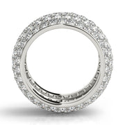 Pave Diamond Wedding Ring