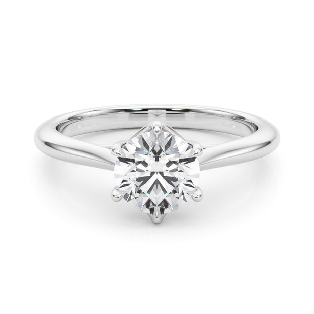 Solitaire Diamond Engagement Ring