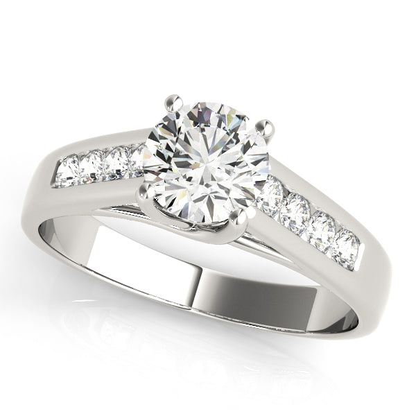 Trellis Diamond Engagement Ring