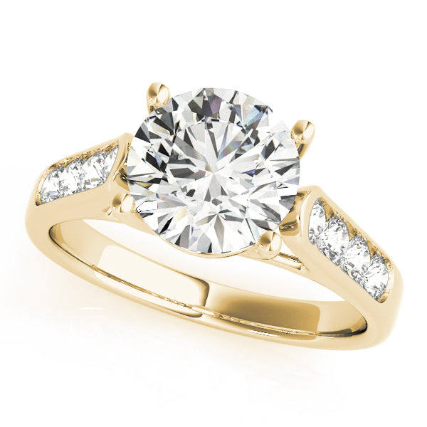 Trellis Diamond Engagement Ring