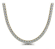 4 Prong Riviera Necklace