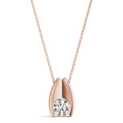 Solitaire Diamond Pendant