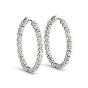 1.2 INCH 4 PRONG ROUND HOOP Complete per 1/2 pair.