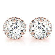 Halo Diamond Earring