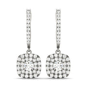 Halo Diamond Earring