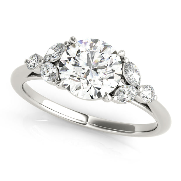 Fancy Shape Diamond Engagement Ring