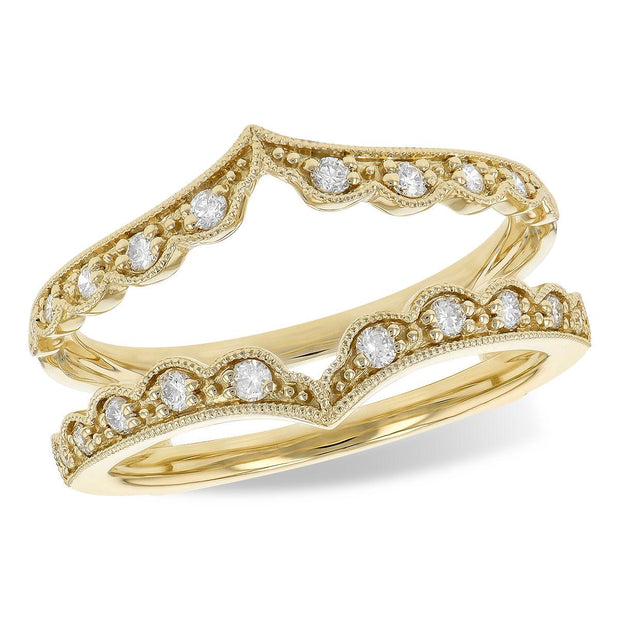 14KT Gold Ladies Wrap/Guard