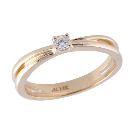 14KT Gold Ladies Diamond Ring