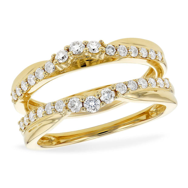 14KT Gold Ladies Wrap/Guard