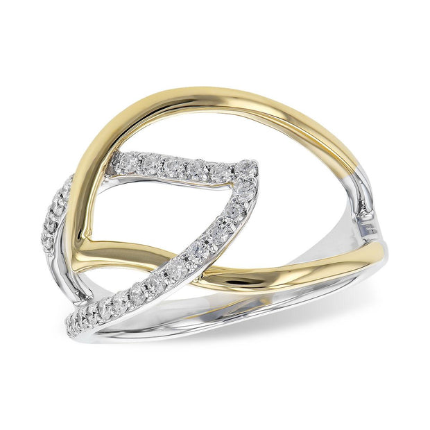 14KT Gold Ladies Diamond Ring