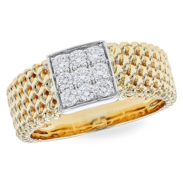 14KT Gold Ladies Diamond Ring