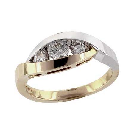 14KT Gold Ladies Diamond Ring