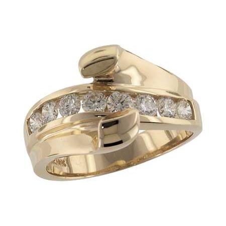 14KT Gold Semi-Mount Engagement Ring