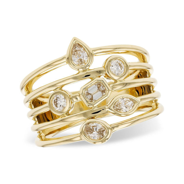 14KT Gold Ladies Diamond Ring